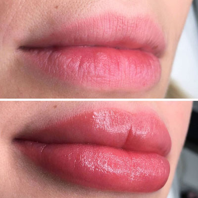 Татуаж контура губ: фото до и после, отзывы клиентов, процесс